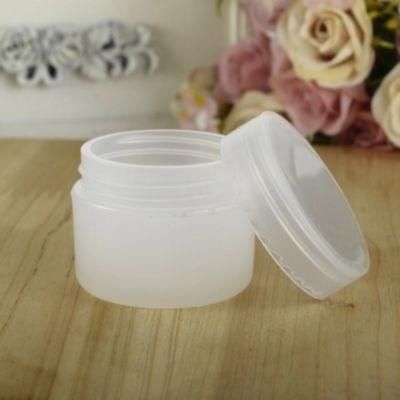 White Color Empty Bottle 30g Plastic PP Cream Jar