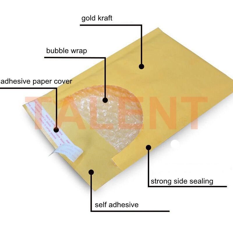 Shipping Packing Kraft Paper Packaging Envelope Bubble Bag