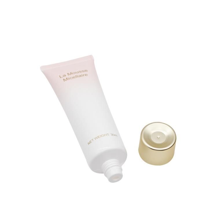 Custom Cosmetic Packaging Tube with Plating Cap