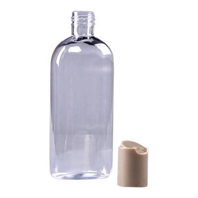 (ZY01-A019) 280ml Pet Plastic Oval Flat Hair Essential Bottle