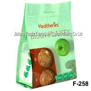 Cookies Bags Quad Sealing Zip Bags