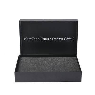 Matt Black Gift Box with Black Foam Insert