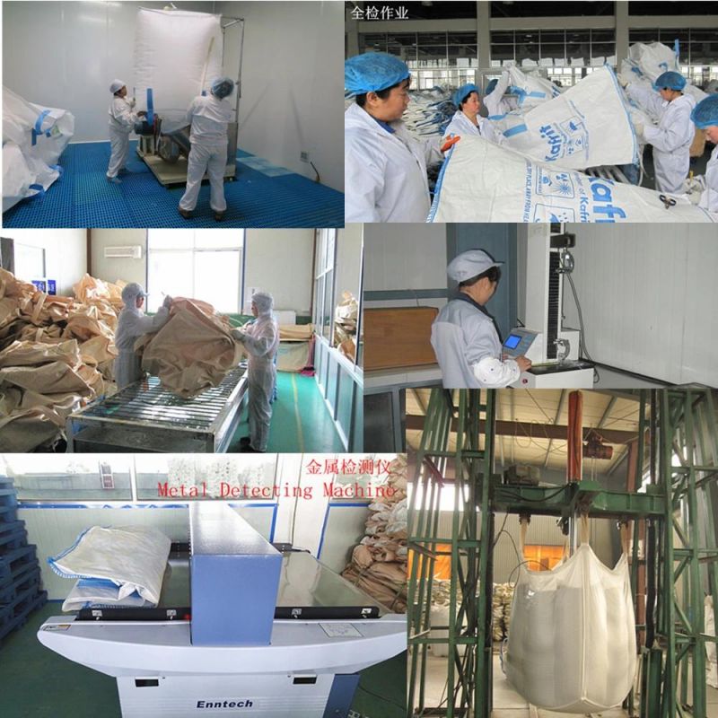 Flexible Container Woven PP Breathable Big Bag Mesh Bag for Firewood Agriculture Usage