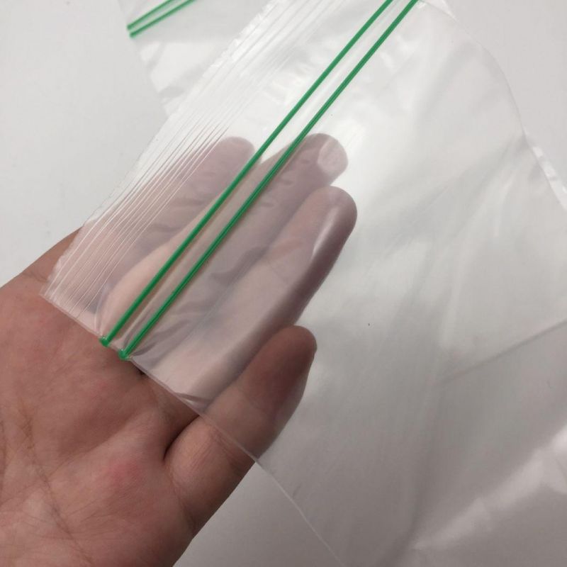 FDA Grade PE Clear Reclosable Waterproof 3 Mil Ziplock Bags