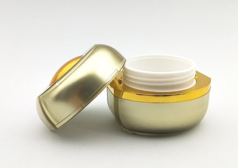 Wholesale Elegant Round Cosmetic Packaging 5g 10g 15g 20g 30g 50g Cosmetic Jar Cream Jar Plastic Jar with Hand Pull Gasket