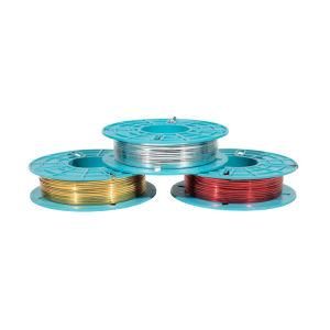 Factory Supplier Customized Color Plastic Twist Tie Spool for Closing Various Bags