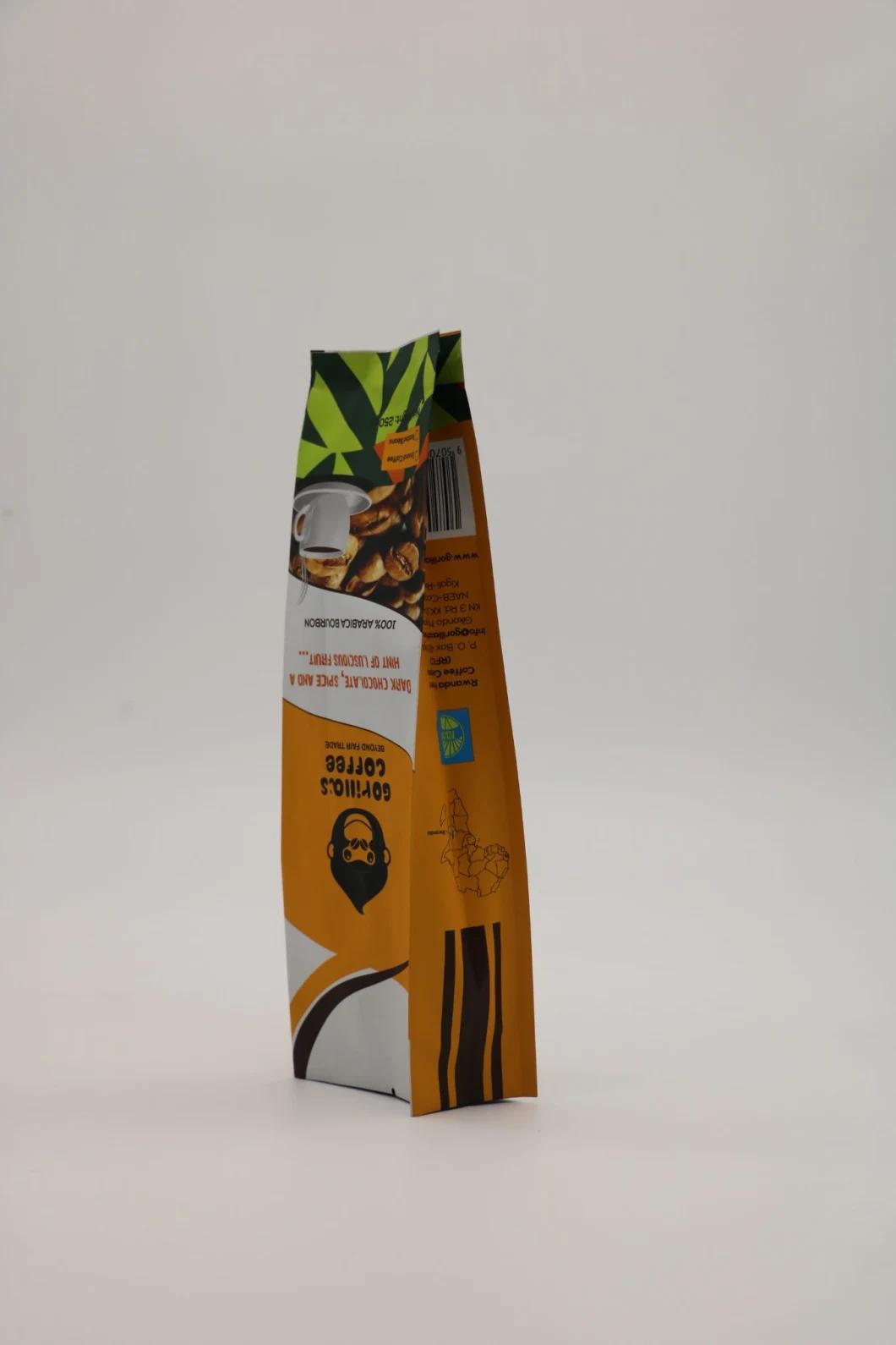 Bottom Gusset Ground Coffee Packaging Bags