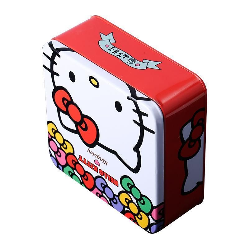 Square Metal Food Tin Container Tin Box Packaging Sugar Tin Can