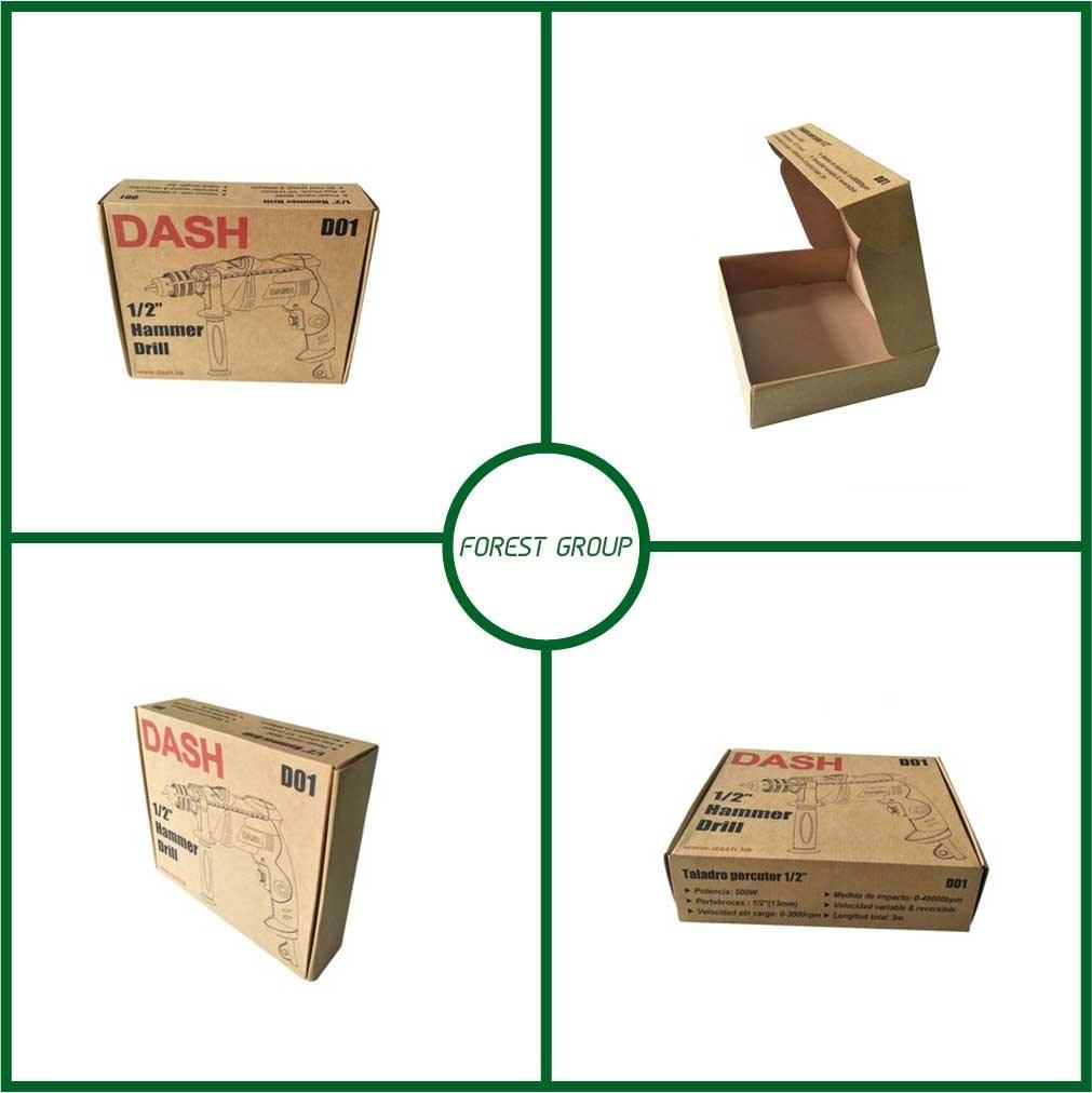 China Supplier Brown Kraft Paper Corrugated Box Cheap Moving Boxes