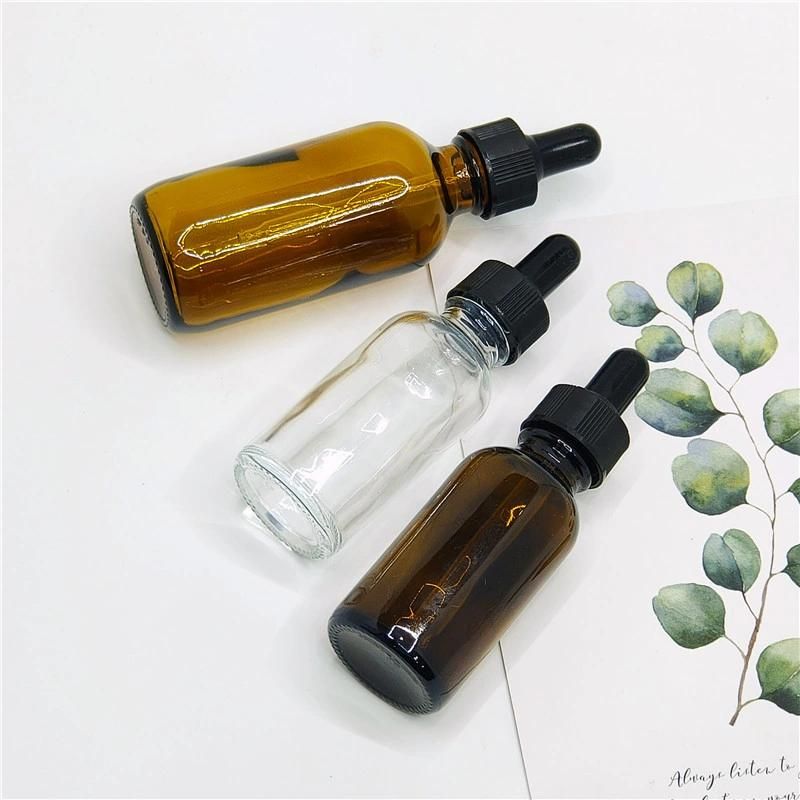 5ml 10ml 15ml 30ml 50ml 60ml 100ml Black/Gold/Amber/White Dropper with Liquid Bottles, Essential Oil Bottle, Glass Dropper Bottle