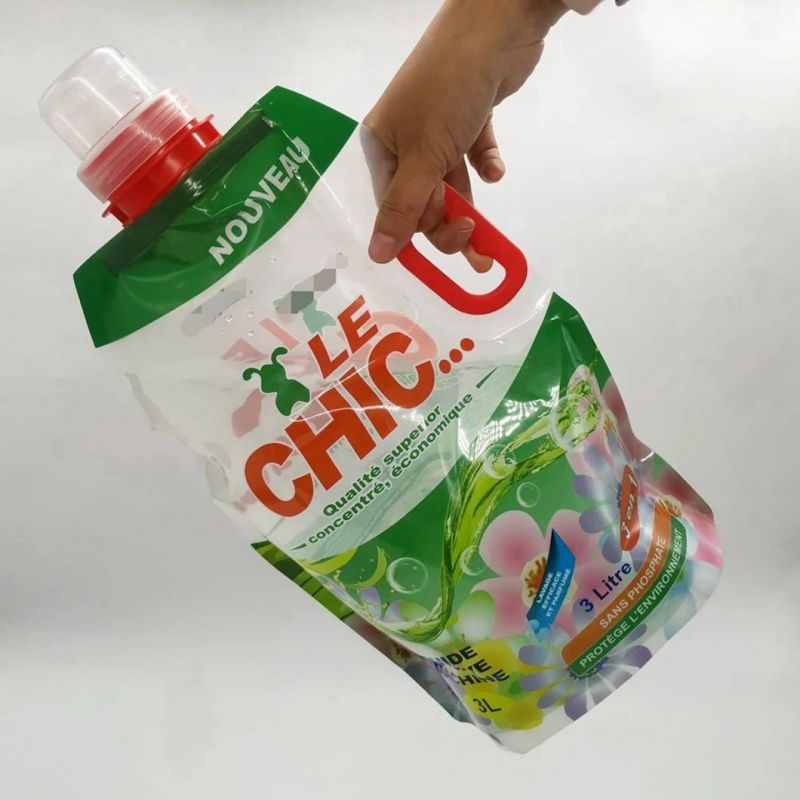 5L Laundry Detergent Spout Bag