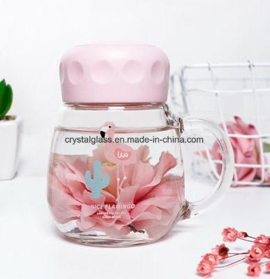 Girl&prime;s Favorite Pink Water Bottle with Handle and Lid Hot Sale