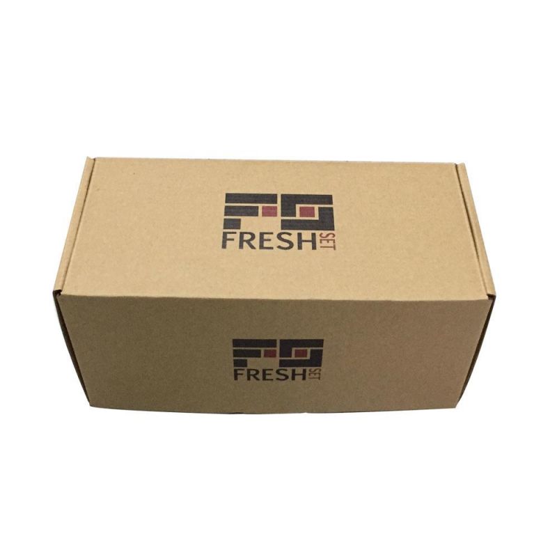 Paper Brown Cardboard Folding Box with Flat Shipping