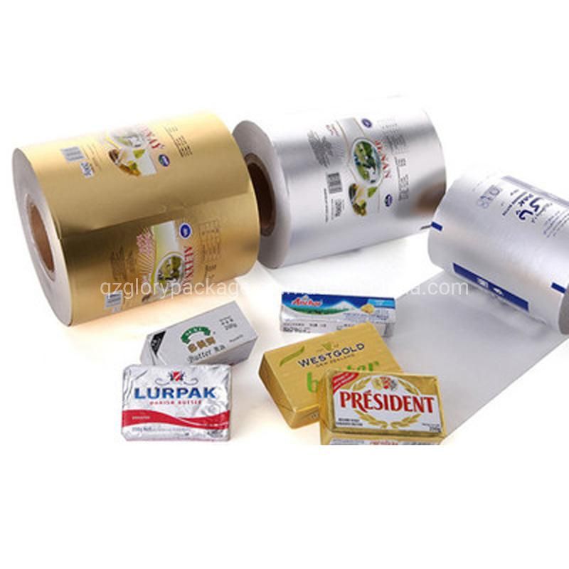 Food Grade Butter Packaging Aluminium Foil Paper