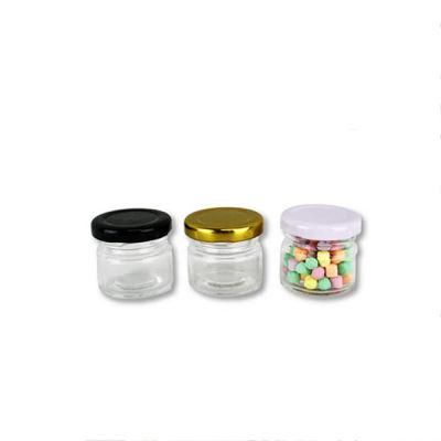 Small Mini 25ml 35ml 50ml Jelly Pudding Jam Honey Glass Jar for Wedding