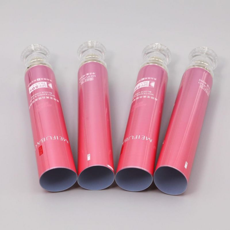 2022 New Design High Gloss Abl Cosmetic Tube Packaging with Acrylic Cap for Eye Cream