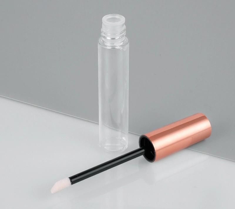 Manufacturer Rose Golden Lip Gloss Containers Tube Label Round Liptint Container for Makeup Packaging