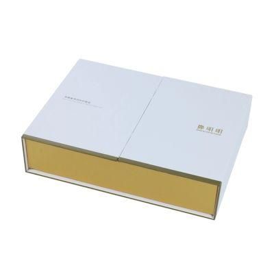 Cmyk Hardcover Double Open Gift Box, Luxury Custom Dressup Skin Care Product Gift Box for Women