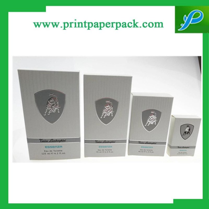 Custom 3D Embossed Paper Perfume Gift Box