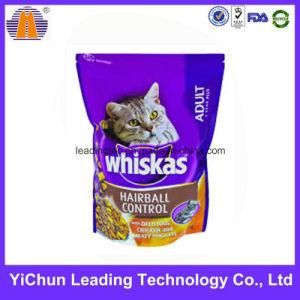 Stand up Cat Food Packaging Aluminum Foil Laminated Plastic Bag