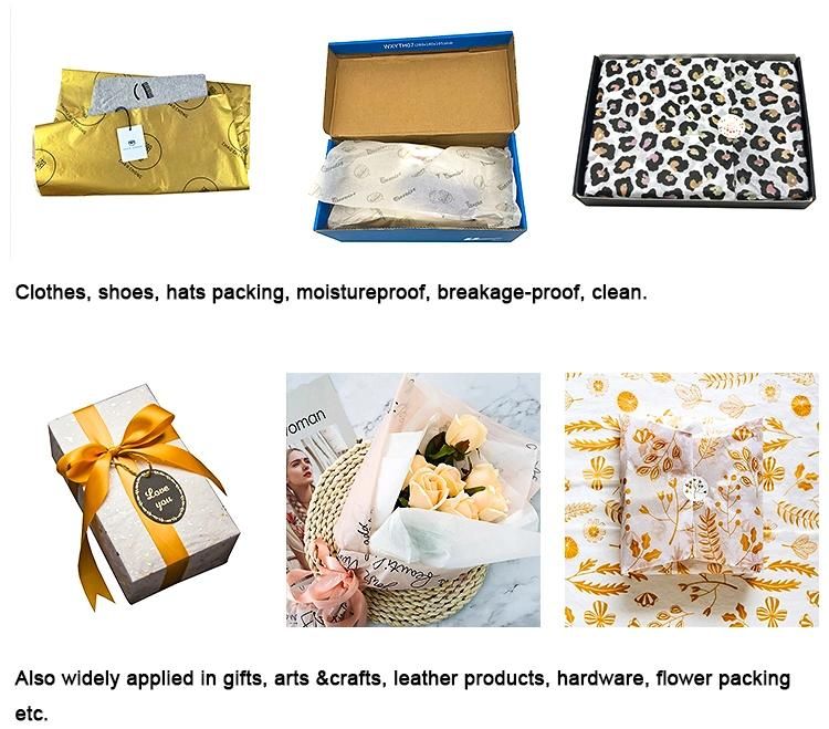 Customized Garment Packaging White Acid-Free Wrapping Tissue Paper