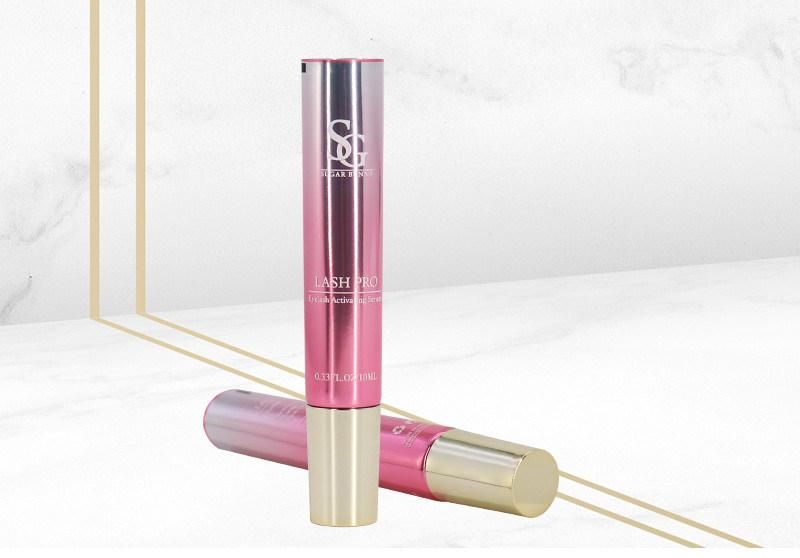 Best-Selling 10ml Pink Laminated Tube with Metal Applicator