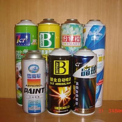 Metal Refillable Empty Air Pressure Spray Compressed Air Tin Aerosol Can