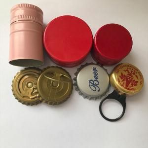 Hot Sell 26mm Beer Beverage Bottle Crown Cap Innovation Easy Open Ring Pull Ringtab Bottle Cap