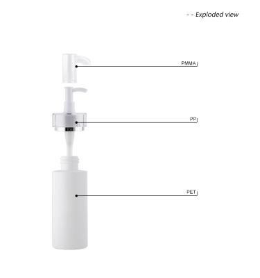 24/410 High Quality White Color Pet Plastic Shampoo Pump