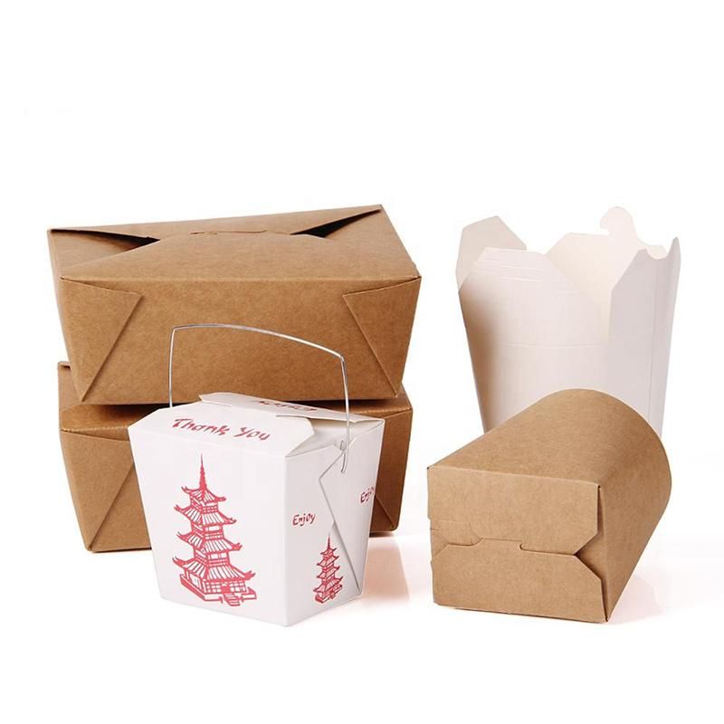 Custom Logo Printing Fried Chicken Popcorn Bucket Packaging Fast Food Various Size Popcorn Bucket for Cinema