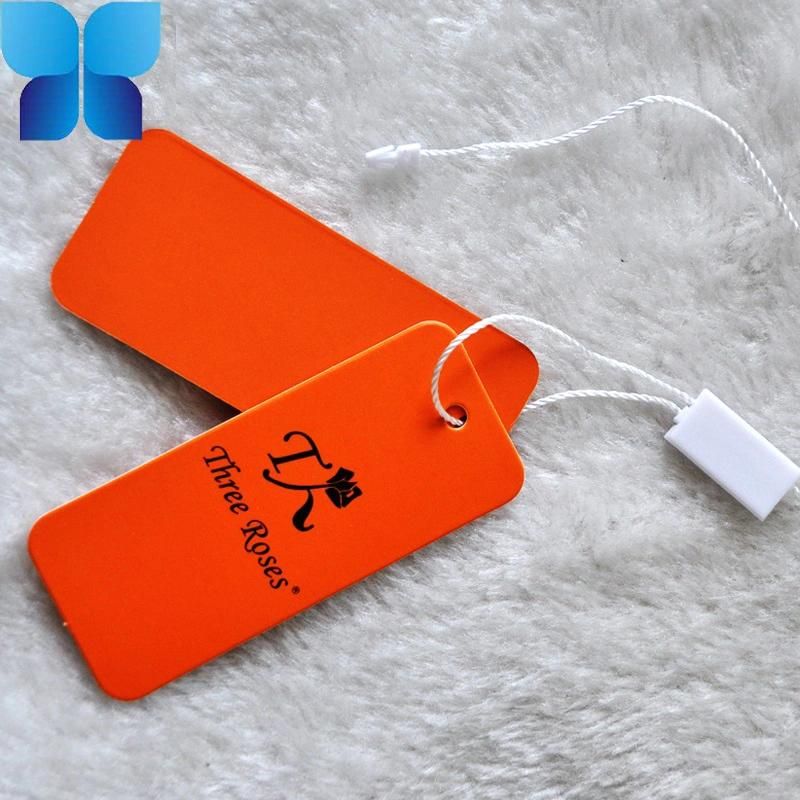 Simple Design White Paper Tag Use for Apparel Accessories