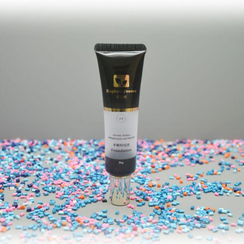 Round Cosmetic Bb Cream Tube Packaging with Beauty Make up Cosmetics Packing Tube