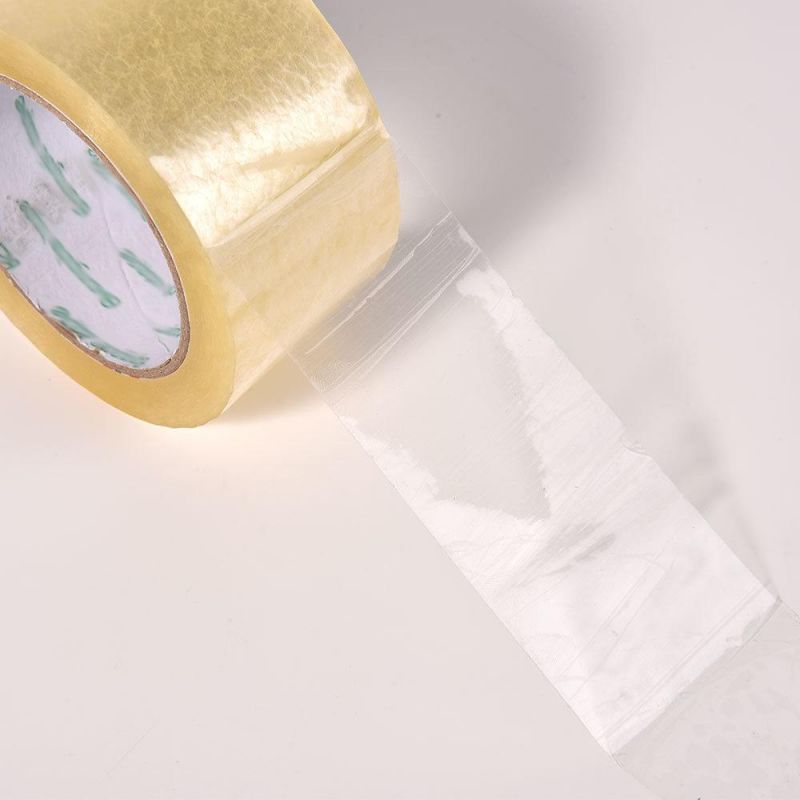 Transparent Clear Packing Carton Sealing Roll BOPP Glue Tape for Office Home School