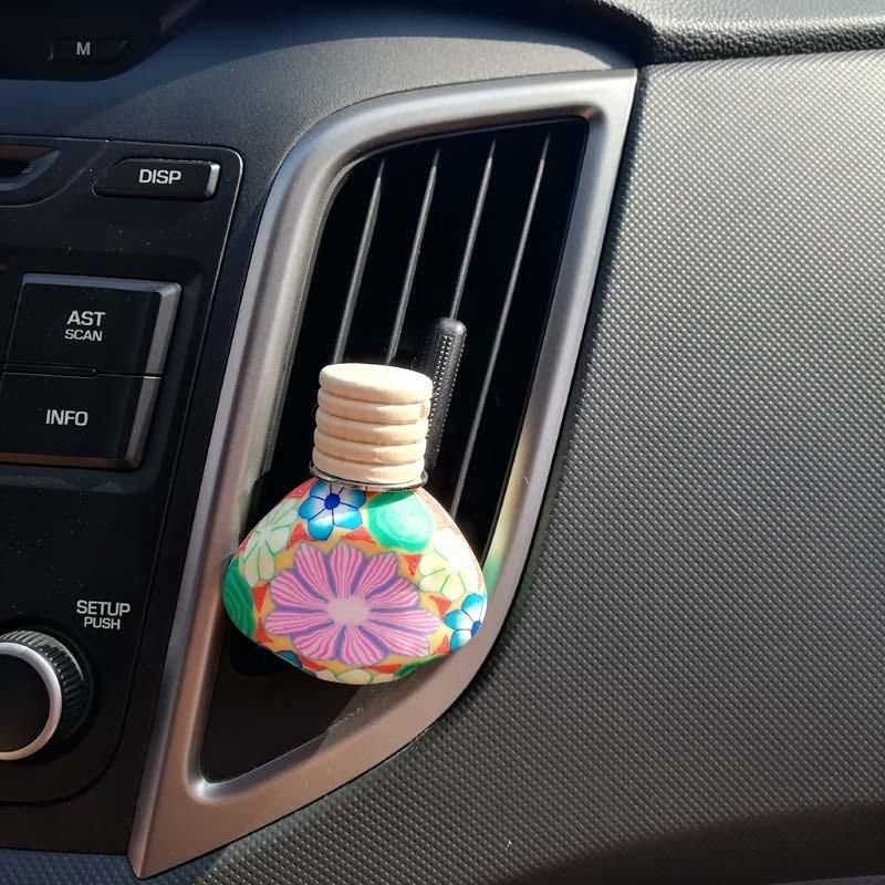 Polymer Clay Car Air Vent Clip Air Freshener in Auto Interior Decoration Car Aroma Diffuser Car Accessories