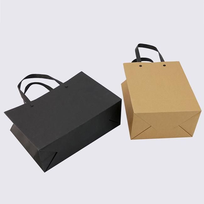 High Quality Recycled Kraft Paper Carrier Bag