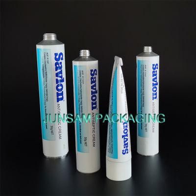 Squeezable Aluminum Empty Soft Tubes Cosmetic Container Packing Environment Friendly