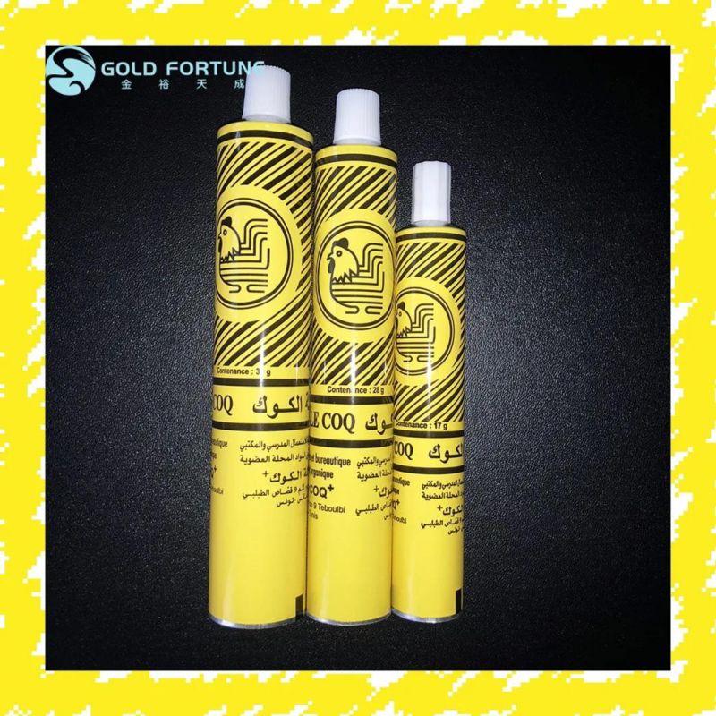 Squeeze Aluminum Collapsible Tube for Glue Packging