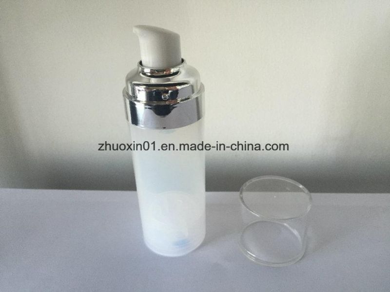 50ml/80ml/100ml PP UV Coating Shoulder Airless Cosmetic Bottle