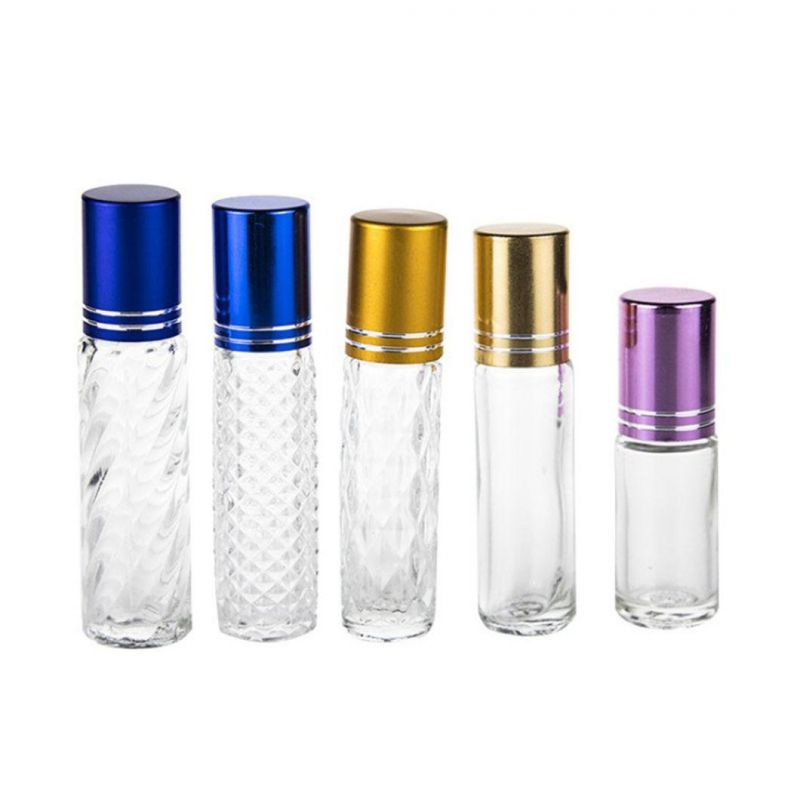 10ml Roll-on Perfume Bottle 10ml Amber Glass Roll on Bottle with Metal Roller