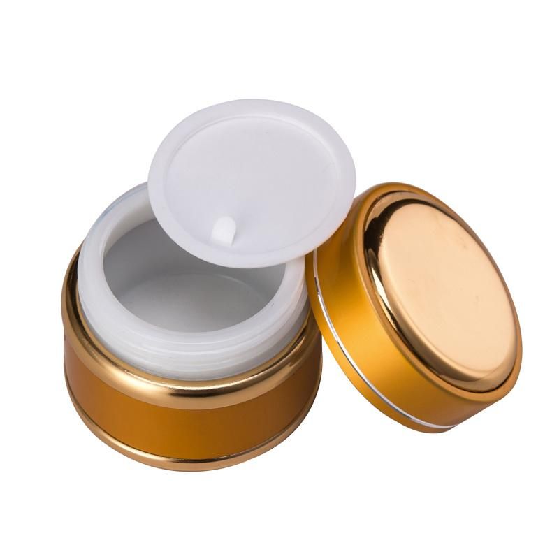 30g Round Shape Colorful Metal Empty Cosmetic Aluminum Jar for Facial Cream Skin Care