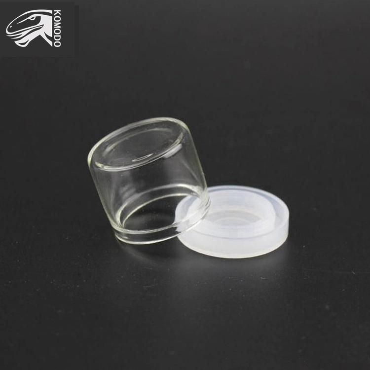 China Supplier Food Grade Latest 6ml Clear Glass Jar