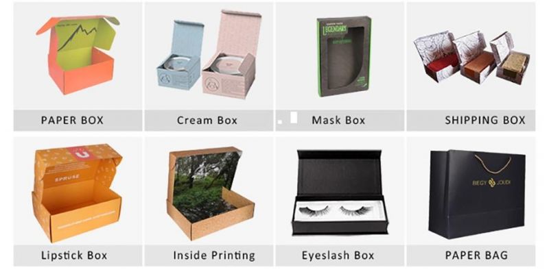 Rigid Paper Box with Liner for Glasses Packing