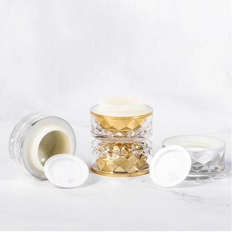 Manufacturer 5g 10g 30g 50g 80g Acrylic Jar Luxury Cosmetic Skin Care Cream Airless Jar