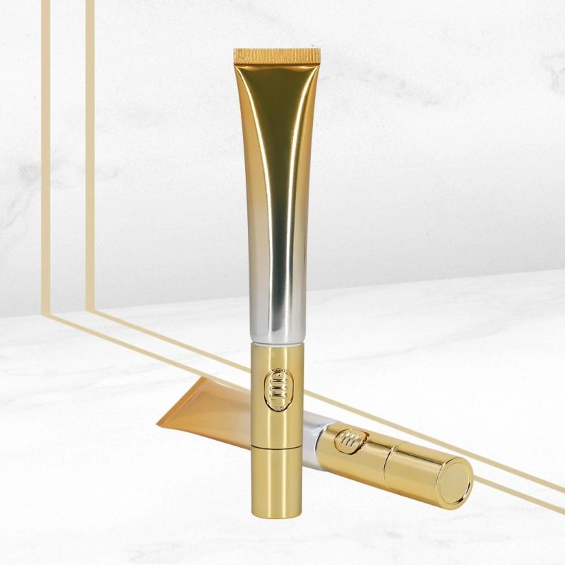 OEM Gold Electric Massage Eye Cream Tube with Good Production Line