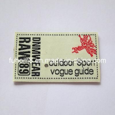 Customized Brand Clothing Woven Tag with High Quality