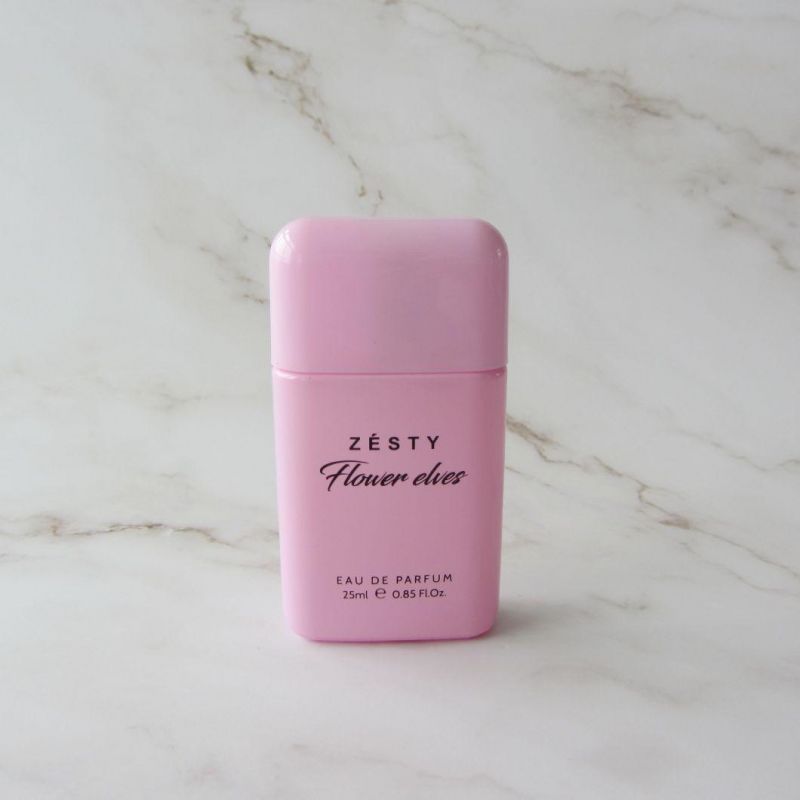 Pink Painting 25ml Glass Spray Perfume Bottle Wholesale