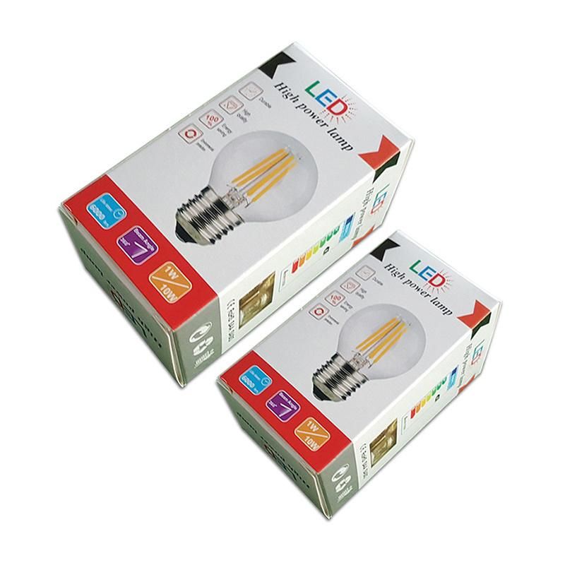 Customized Printed LED Bulb Paper Packaging Box