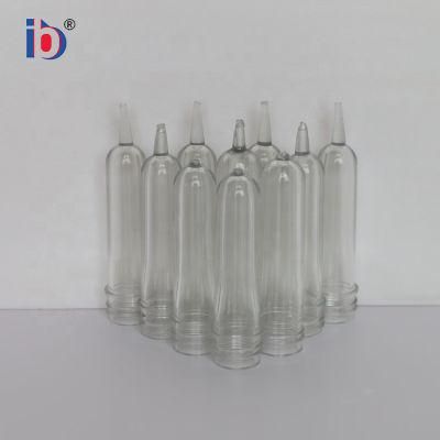 Customized Kaixin Advanced Design Eco-Friendly Pet Plastic Bottle Preform with Good Workmanship