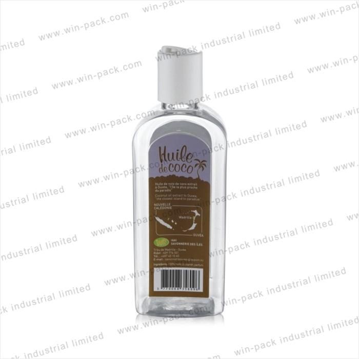 120ml Empty Wholesale High Quality Clear Custom Plastic Bottle for Cosmetic Packaging