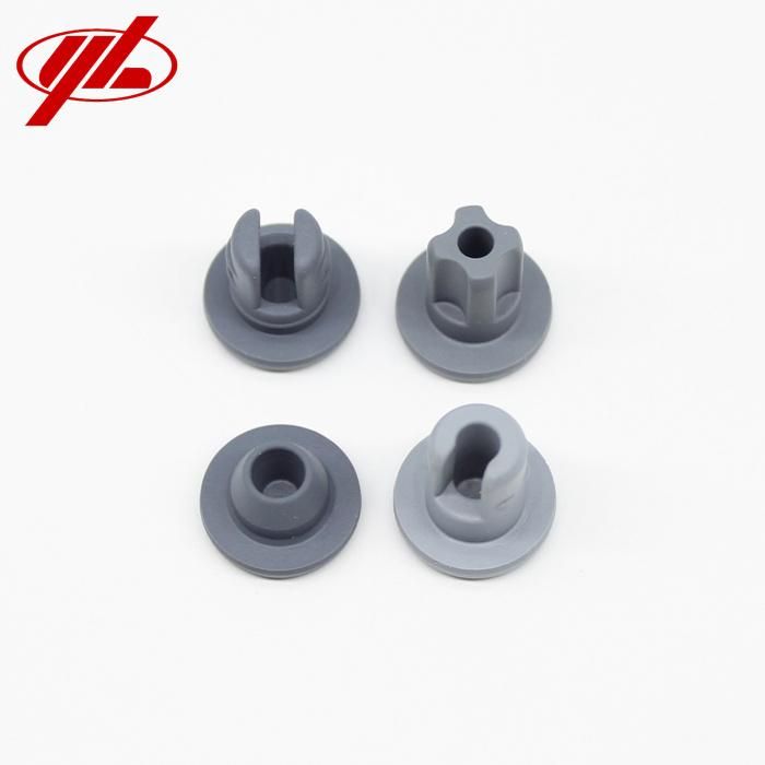 13mm 20mm 32mm Pharmaceutical Bromobutyl Rubber Stopper for Injection or Infusion Bottle